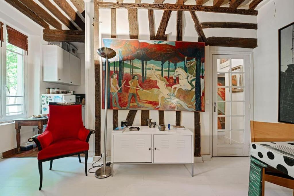 Artistic Apartment In Paris 12 Экстерьер фото