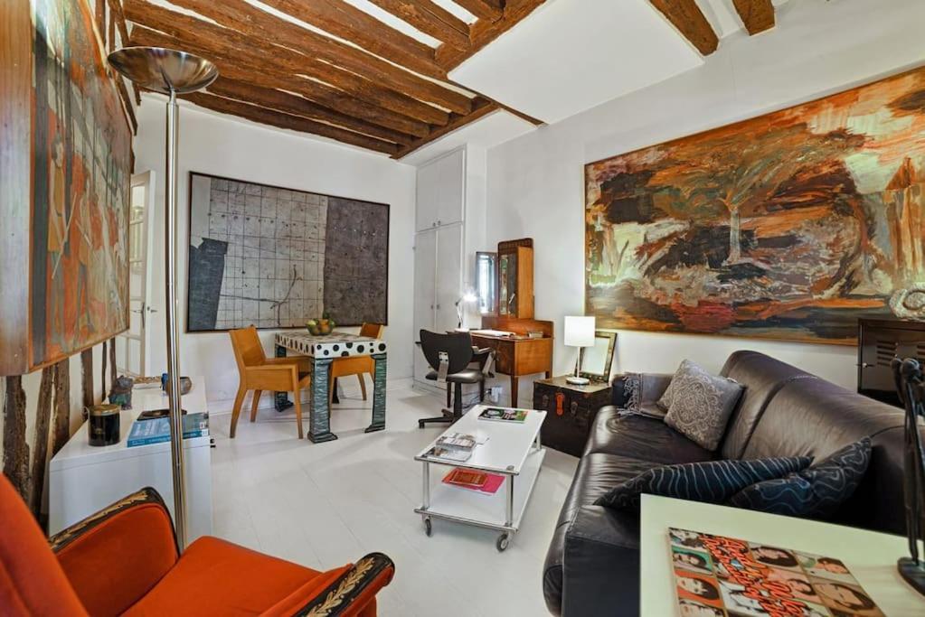 Artistic Apartment In Paris 12 Экстерьер фото